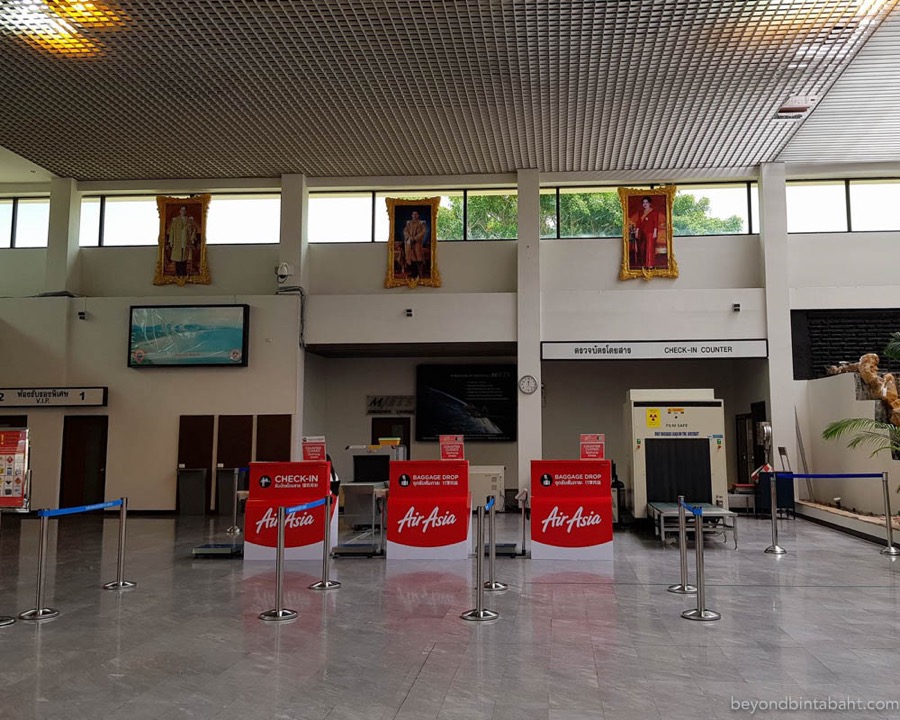Hua Hin Airport Check-in counters