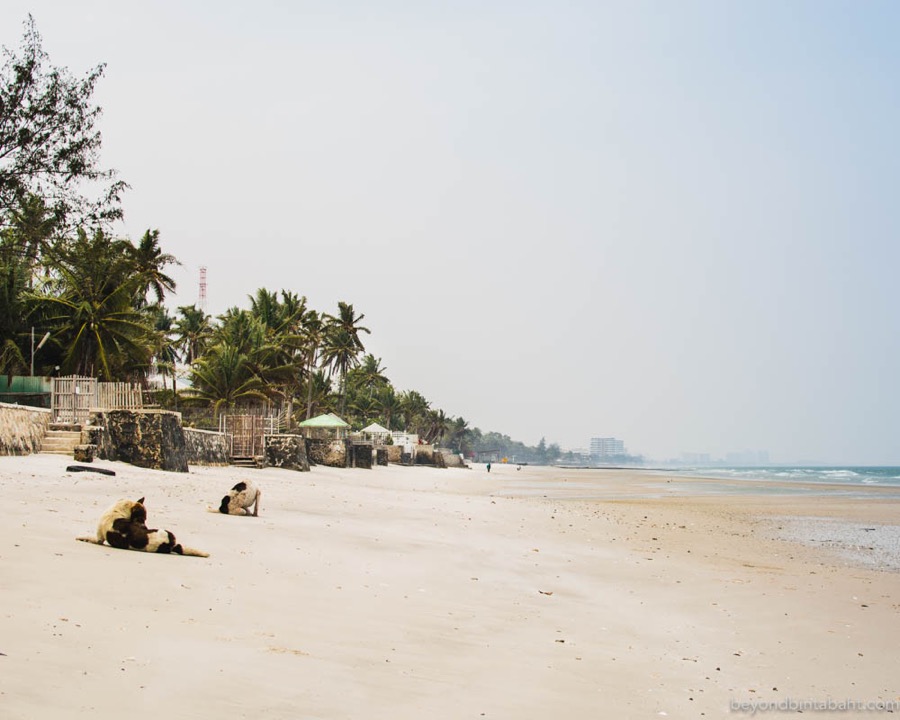 Beach at Soi 51, Hua Hin, Thailand