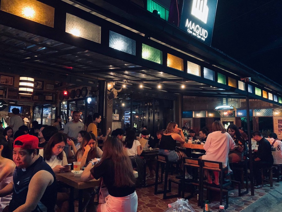 Maquid bar in Hua Hin, Thailand